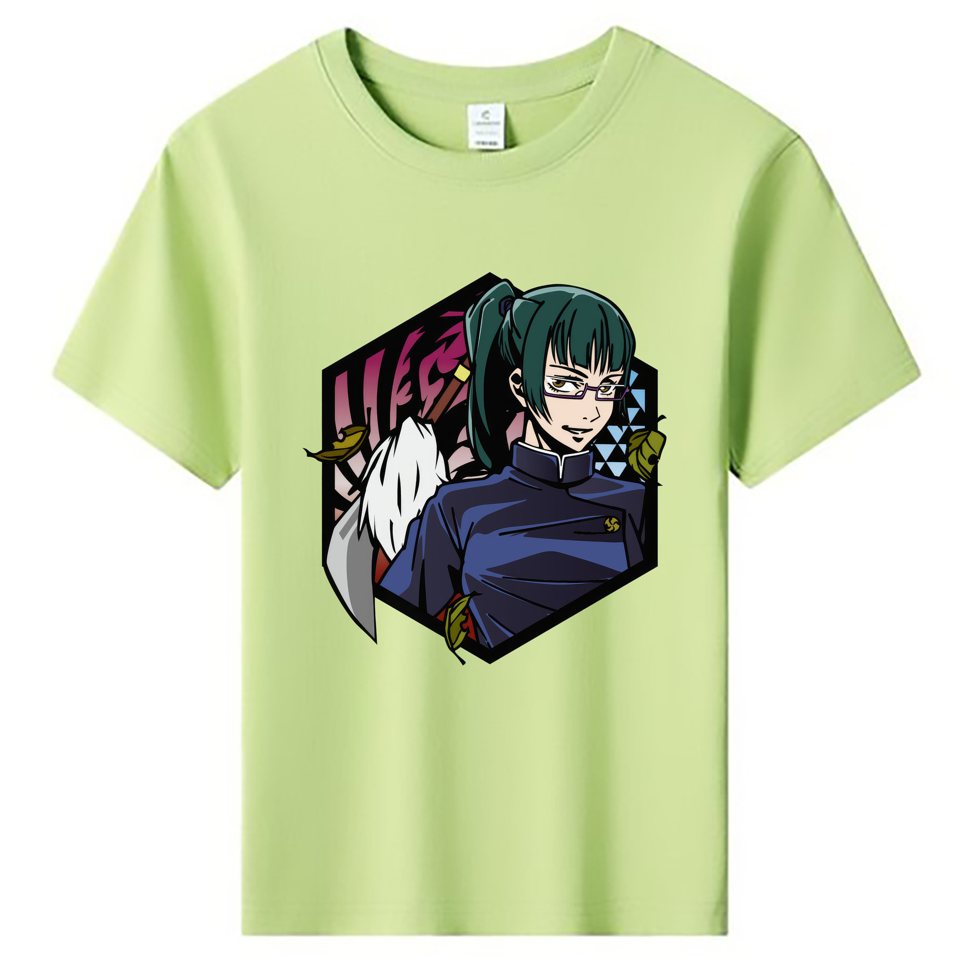 （画像用） 呪術廻戦 Jujutsu Kaisen 綿100％キッズTシャツ（フロントプリント）
